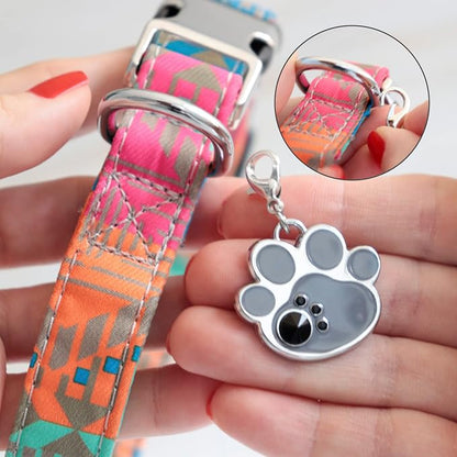 PAWNIMALS Paw Shape Dog ID Tag Stainless Steel Custom Laser Engraved, Cute - Image 6