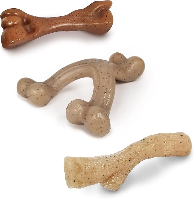 Nylabone Gourmet Style Femur, & Stick Strong Chew Toy by Nylabone