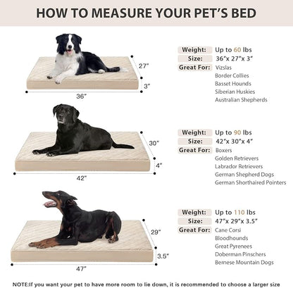 WNPETHOME Orthopedic XL Dog Beds Large Sized Dog, Waterproof Extra Large Dogs - Image 5