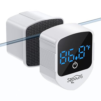 SEAOURA 2-in-1 Mini Aquarium Magnetic Cleaner by SEAOURA