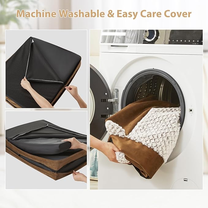 WNPETHOME Orthopedic Dog Beds for Large Dogs, Waterproof Memory Foam Large Dog - Image 6