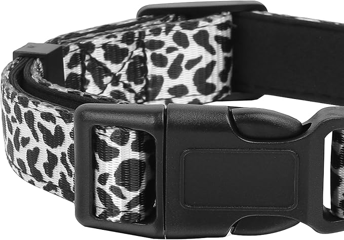Reflective Dog Collar, Adjustable Soft Neoprene Padded Nylon Pet Collars - Image 5