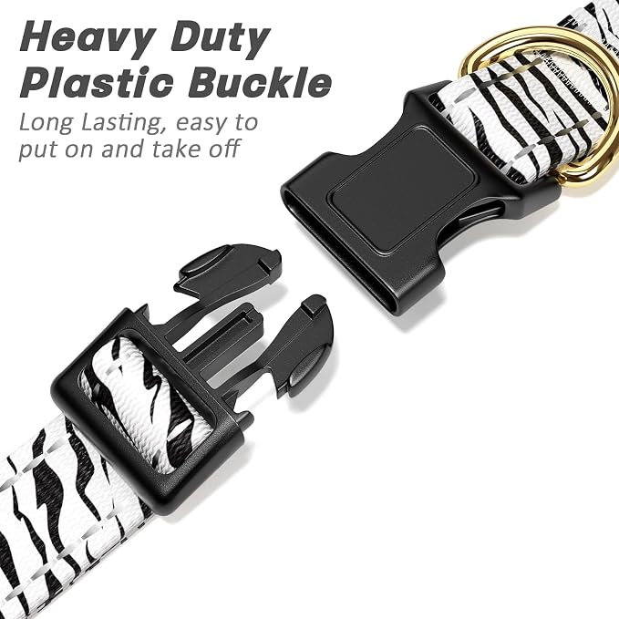 Reflective Dog Collar for Extra Small Dogs Cats, Cute Boho Adjustable - Image 4