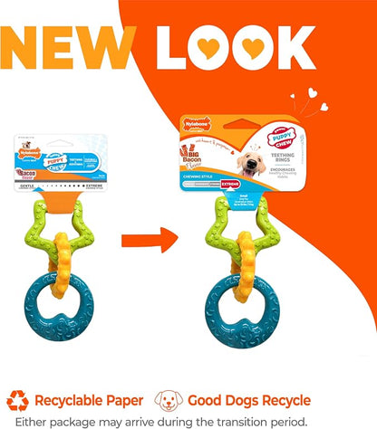 Nylabone Teething Rings Puppy Power Chew Toy - Image 2