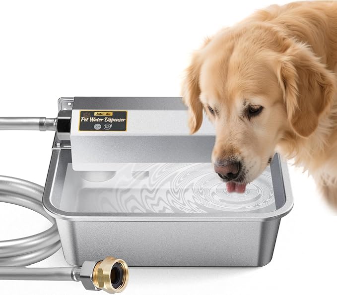 Automatic Water Dispenser for Dogs 2 Gallons, 304 Stainless Steel Dog Water - Image 8