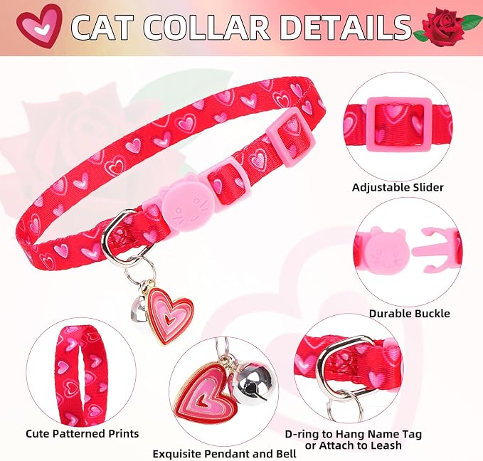 PUPTECK Breakaway Cute Cat Collar - Image 3