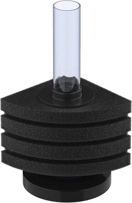 Pawfly Corner Sponge Filter Nano Quiet Betta Fry Shrimp and Small Fish Bio Foam by Pawfly