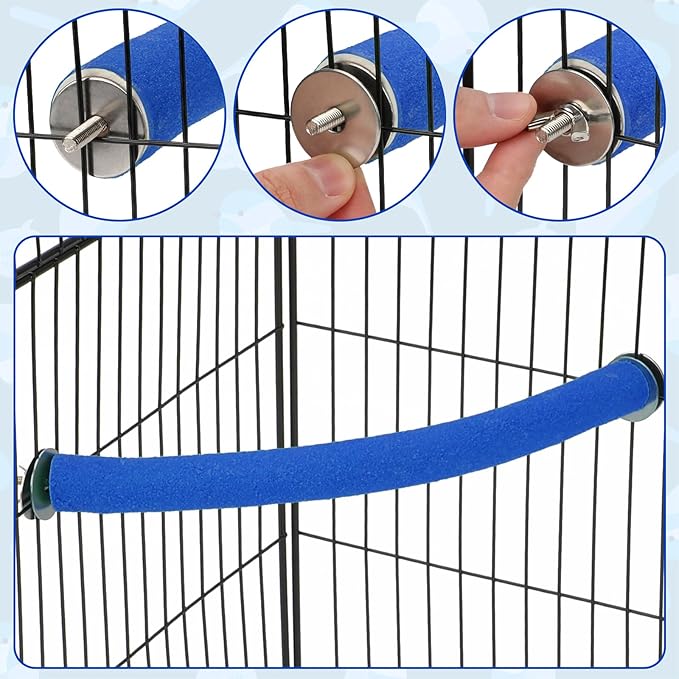 Rypet Parrot Perch Stand Toy Used - Image 5