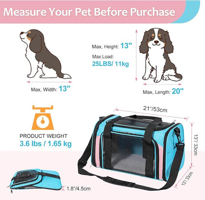 Discala Cat Dog Carrier Pet Carrier - Image 2