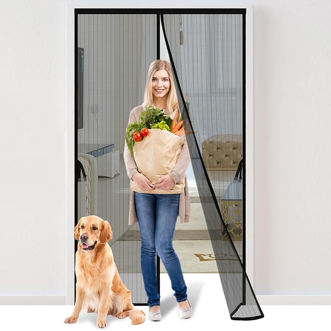Magnetic Screen Door by Iduontis