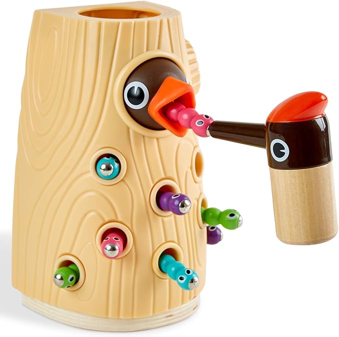 TOP BRIGHT Montessori Toys for 2 Year Old Girl and Boy, Fine Motor Skills by TOPBRIGHT