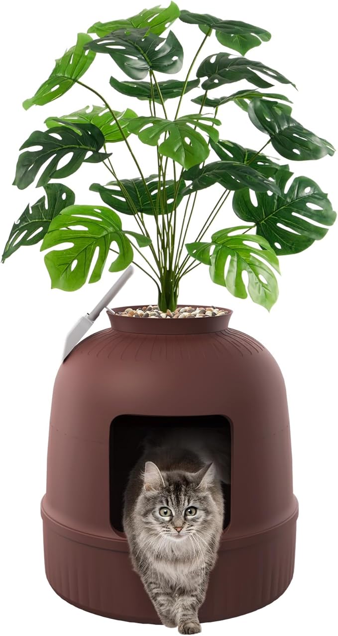 Lifewit Cat Litter Box, Hidden Enclosure Litter Tray by Lifewit
