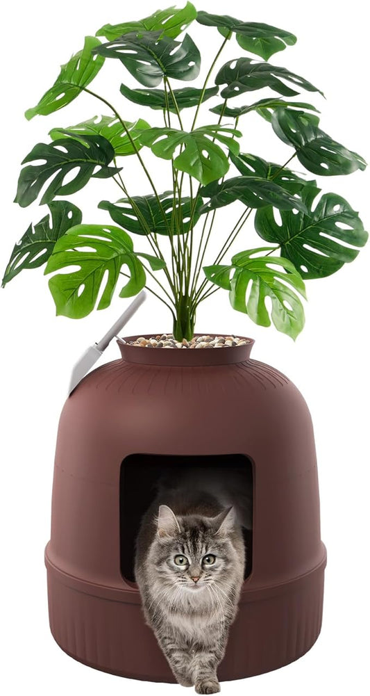 Lifewit Cat Litter Box, Hidden Enclosure Litter Tray by Lifewit