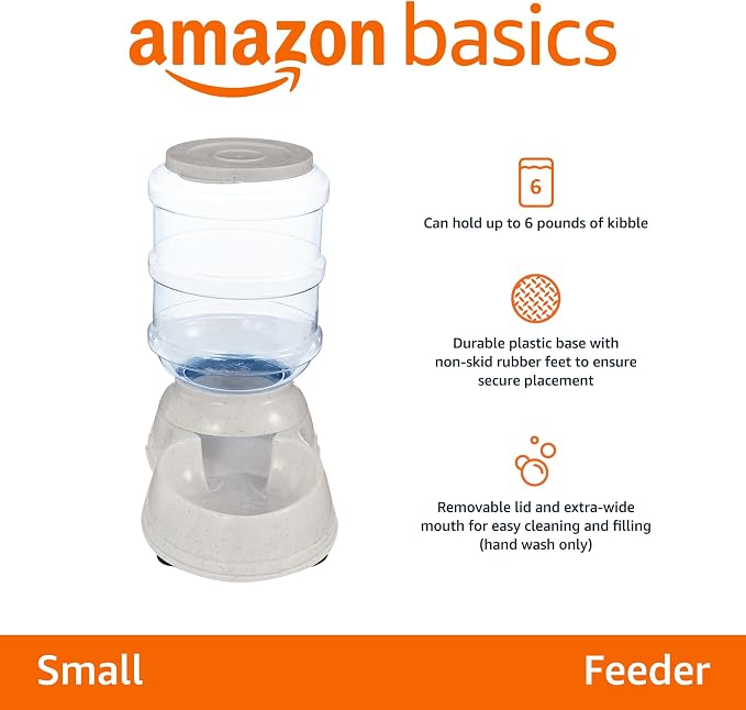 Amazon Basics Gravity Pet Food Feeder - Image 2
