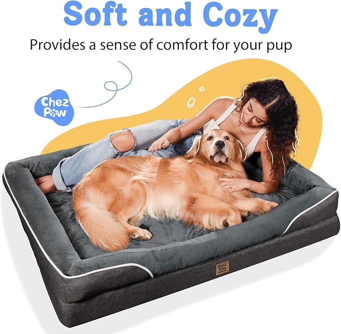 Washable Orthopedic Large Dog Bed - Image 6