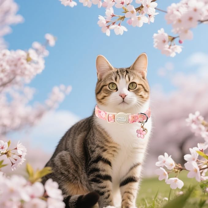 Unique style paws 2 Pack Spring Summer Kitten Collar Breakaway - Image 6