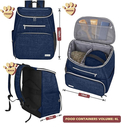 BAGLHER丨Dog Travel Bag Backpack, Airline Approved Pet Supplies Backpack - Image 3