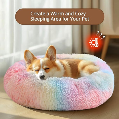 JOLLYVOGUE Calming Dog Bed for Small Dogs - Image 4
