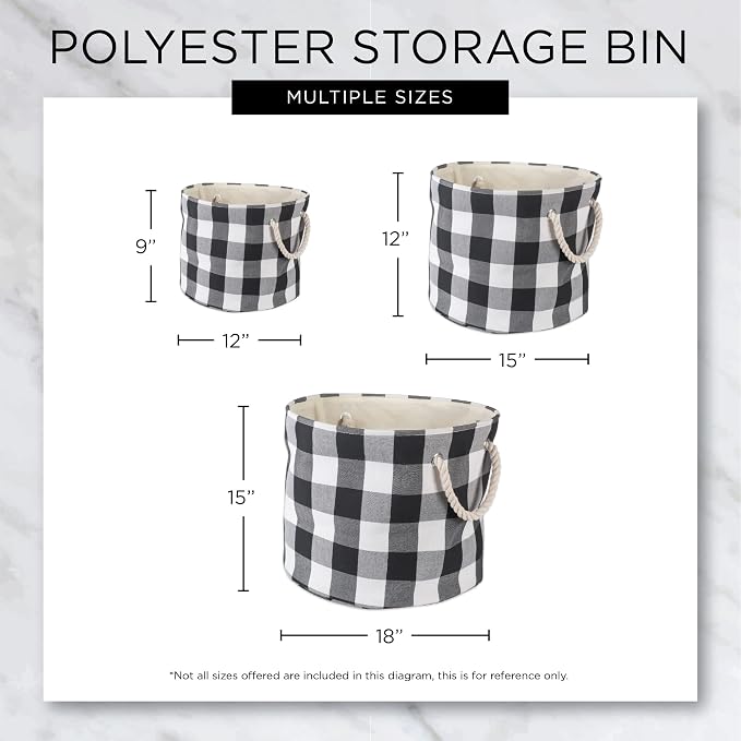 Bone Dry Pet Storage Collection Collapsible Bin, Medium Round - Image 9