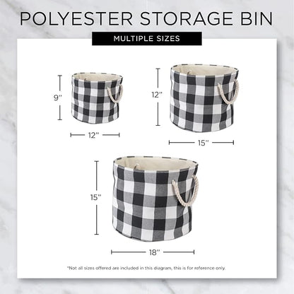 Bone Dry Pet Storage Collection Collapsible Bin, Medium Round - Image 3