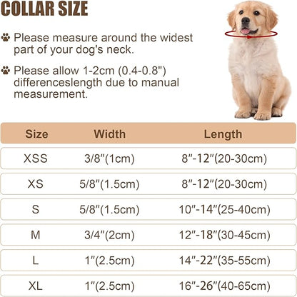 Reflective Dog Collar with Buckle Adjustable Safety Nylon Collars - Image 5