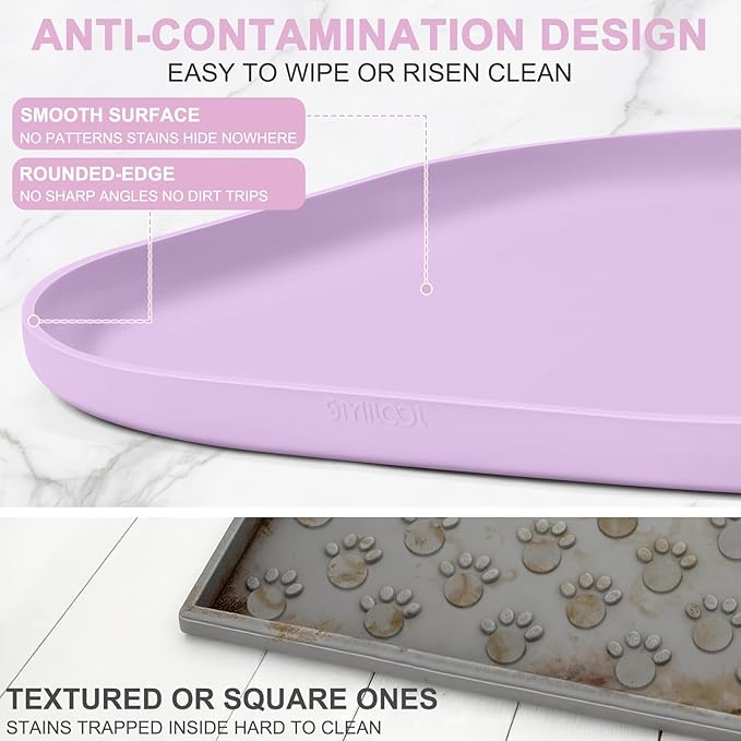 Small Silicone Pet Food Mat - Image 5