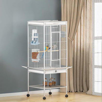 No Mess Bird Feeder Water Dispenser Set, Parakeet Cage Accessories, Bird Feeder - Image 7
