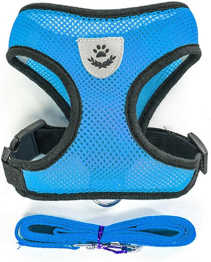 shudyear Summer cat Chest Harness and Leash, Anti-Escape Adjustable Soft mesh - Image 7