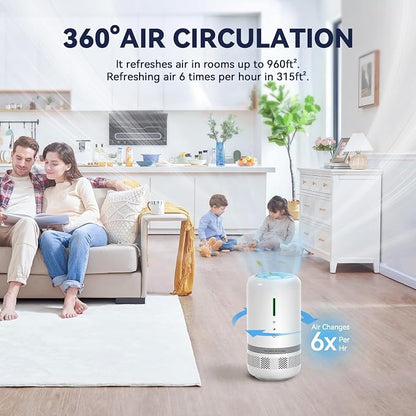 Air Purifiers for Home, H13 HEPA Small Air Purifier for Room up to 960ft² - Image 5