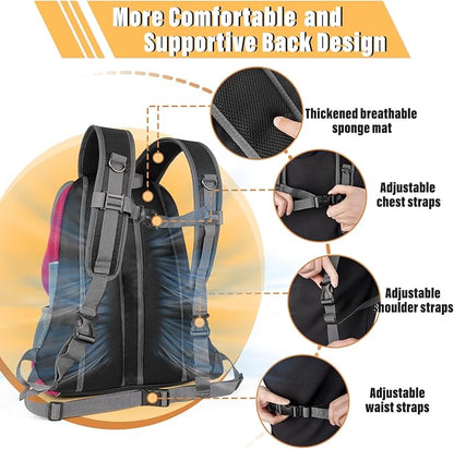 YUDODO Dog Front Carrier Backpack, Adjustable Breathable Pet Carrier - Image 5