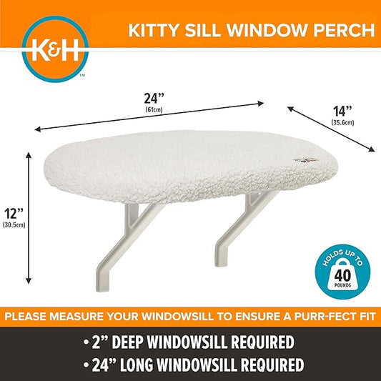 K&H Pet Products Kitty Sill Cat Window Perch - Image 2