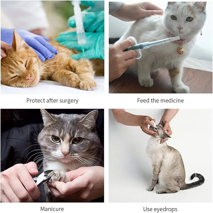 Adjustable Dog Cat Cone, Soft Recovery Cat Cone Collar, Dog Protective Collar - Image 5
