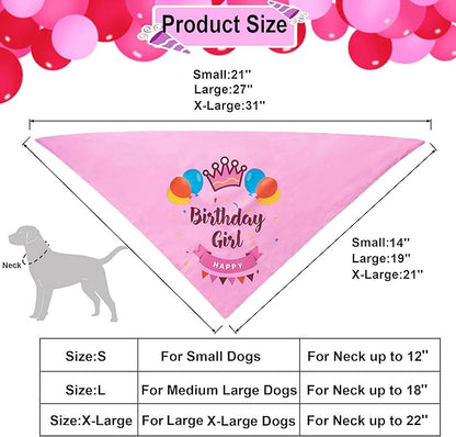 ADOGGYGO Dog Birthday Hat Bandana Girl - Image 5