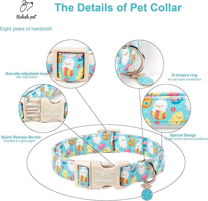 Easter Dog Collar for Small Dogs - Image 3