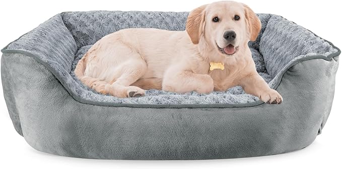 JOEJOY Rectangle Dog Bed for Large Medium Small Dogs by JOEJOY