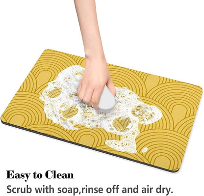 Dog Food Mats for Floors Absorbent, Pet Cat Food Mat - Image 7