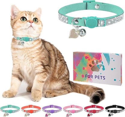 Rhinestone Cat Collar Breakaway by DILLYBUD