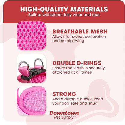 Downtown Pet Supply Step-in Dog Harness – No Pull, Adjustable Padded Mesh - Image 4