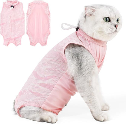 Coppthinktu Cat Recovery Suit Cat Onesie by Coppthinktu