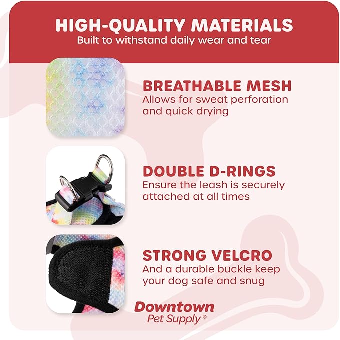 Downtown Pet Supply Step-in Dog Harness – No Pull, Adjustable Padded Mesh - Image 4