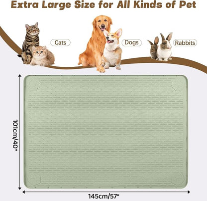 Cat Food Mat, Floor Protection - Image 2