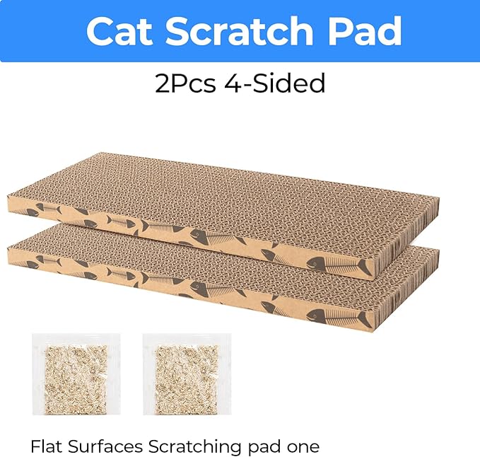 Mini Cat Scratching Board Small Cat Scratcher Cardboard Cat Scratchers - Image 3