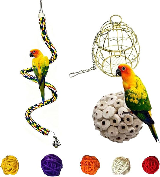 Bird Rope Perch, Birds Perch, Bird Perches by Birdsfavoriteropeswing