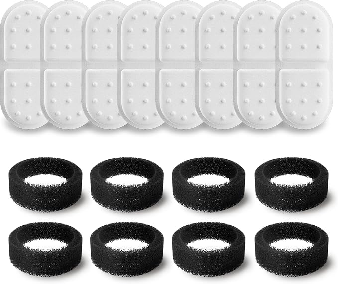 Cat Water Fountain Filters, APAUK 8 Pack Replacement Filters & Sponges by APAUK