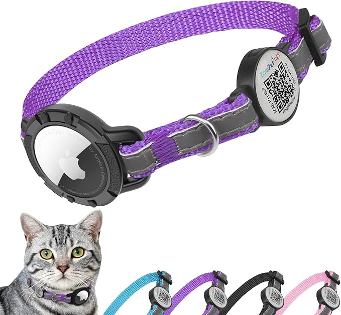 Airtag Cat Collar Breakaway by Sucegi