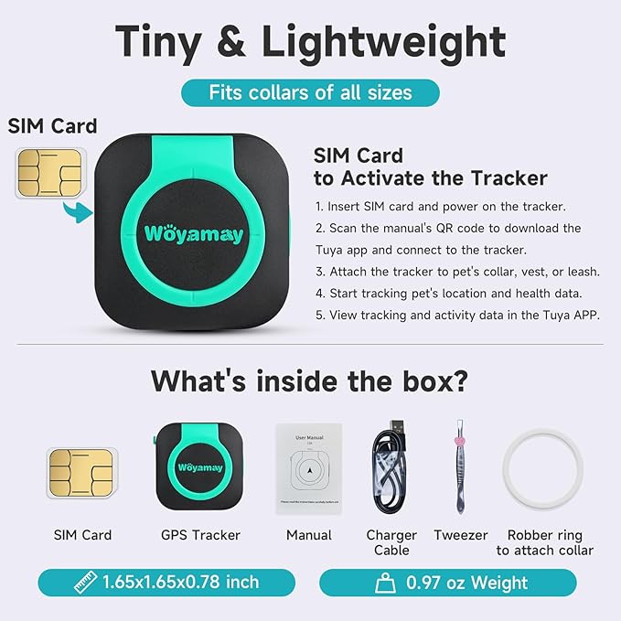 GPS Tracker for Dogs and Cats, Mini Cat & Dog GPS Tracker - Image 6