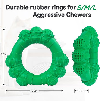 Indestructible Dog Chew Toys for Aggressive Chewers, Super Dog Chewer Toys for - Image 2