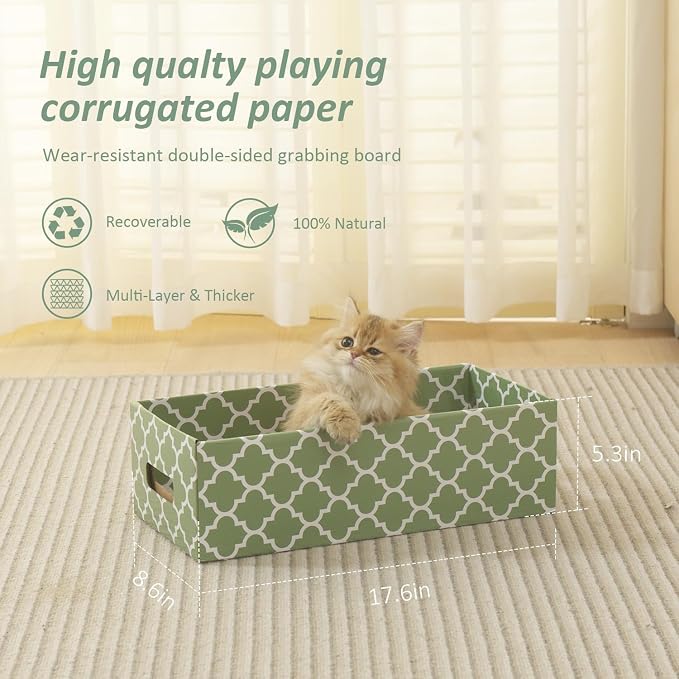 MECOOL Cat Scratching Board，5PC Cat Scratch Pad - Image 3
