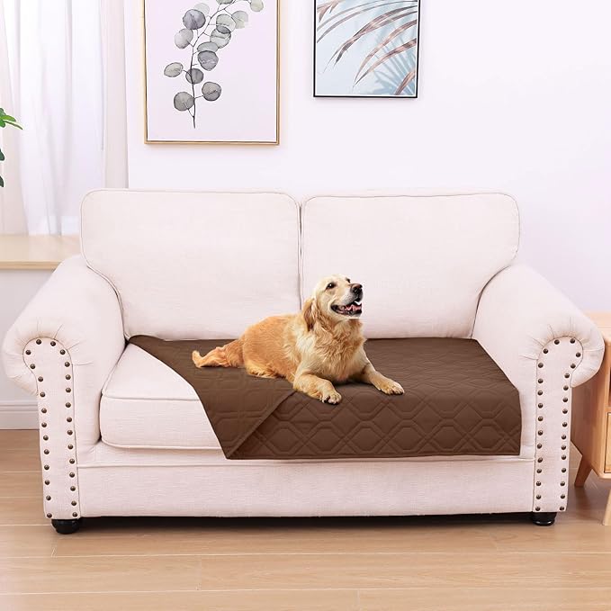 hyha Waterproof Dog Bed Blanket, Soft Pet Blankets, Waterproof Couch Cover by hyha