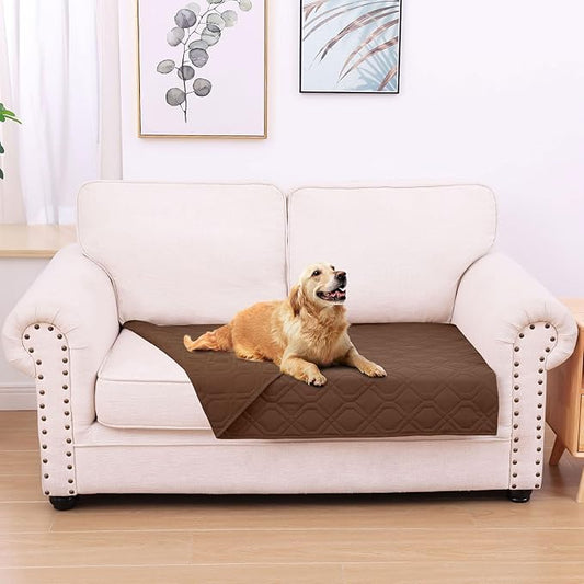hyha Waterproof Dog Bed Blanket, Soft Pet Blankets, Waterproof Couch Cover by hyha